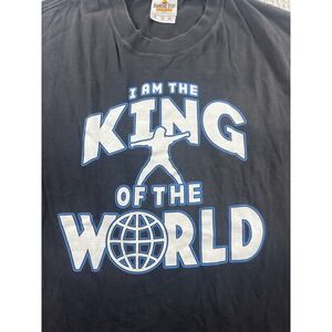 Vintage Chris Jericho WWE Shirt "I Am The King Of The World" 2002 Y2J Men's XL